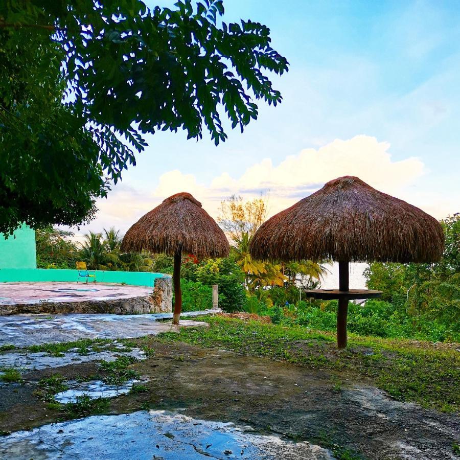 Posada El Refugio Bacalar Buitenkant foto