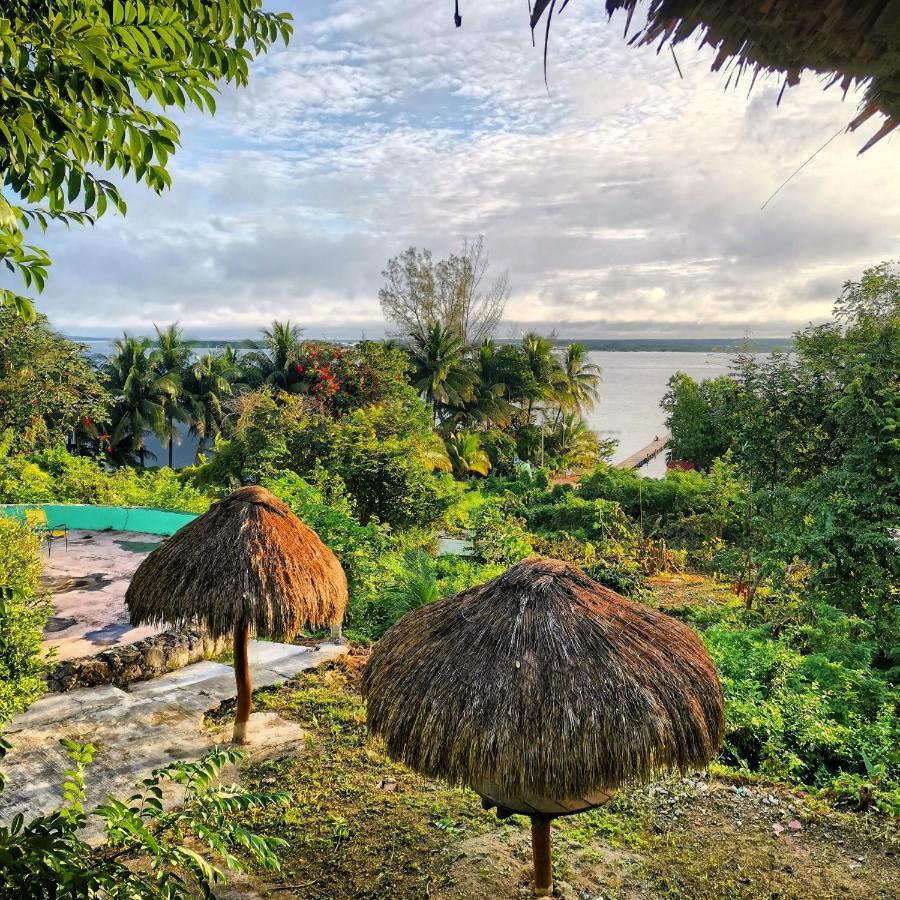 Posada El Refugio Bacalar Buitenkant foto